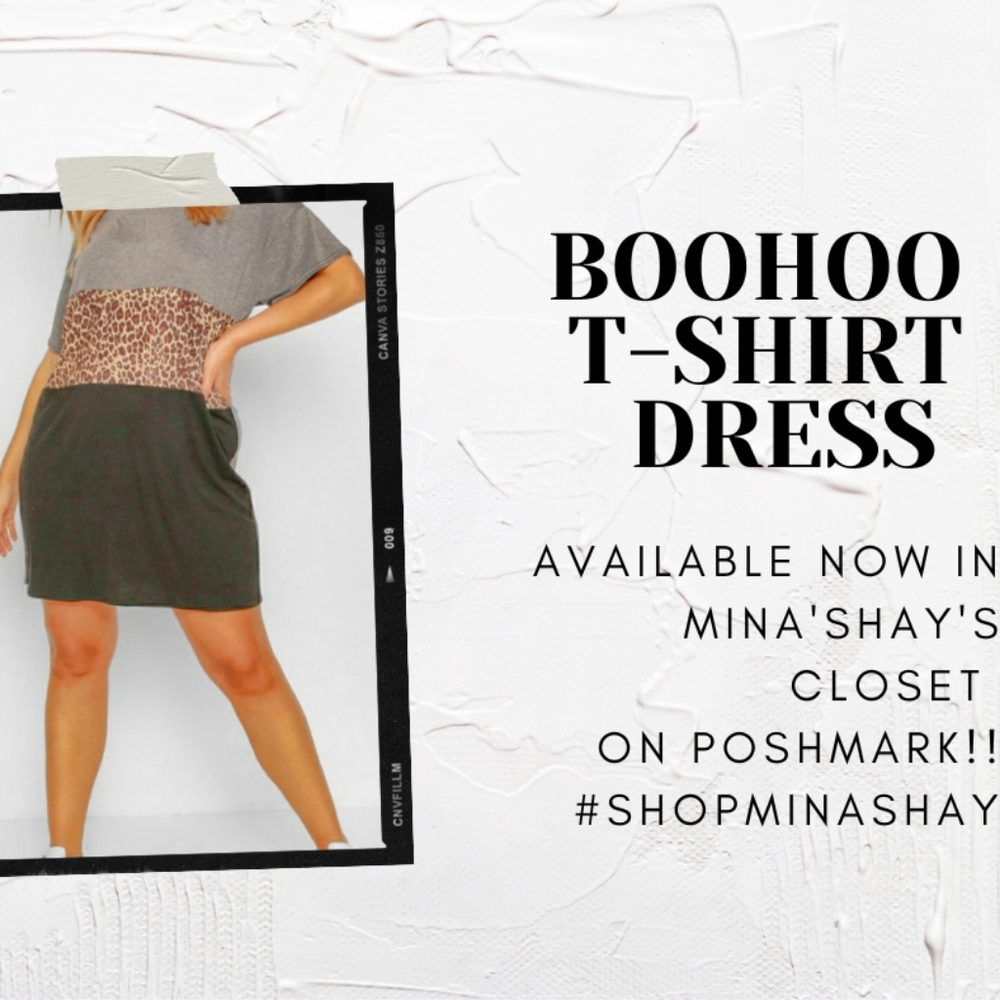 💋HOST PICK💋 Boohoo t shirt dress